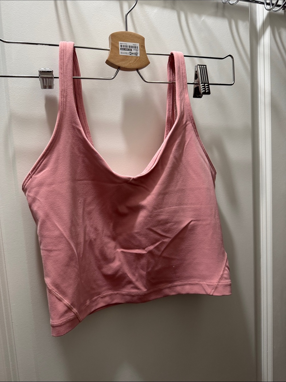 Lululemon LULULEMON ALIGN™ TANK TOP Pink Tank Crop Top - Soft Scoop Neck